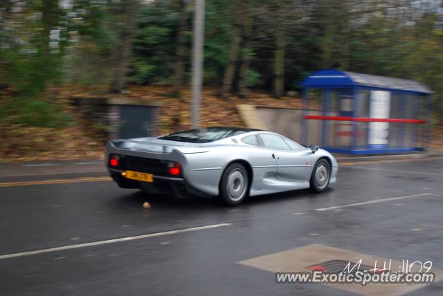 Jaguar XJ220 spotted in Birmingham, United Kingdom