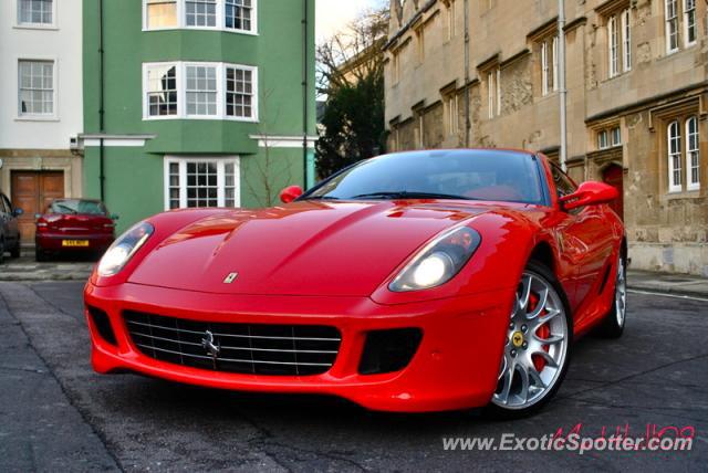 Ferrari 599GTB spotted in Oxford, United Arab Emirates