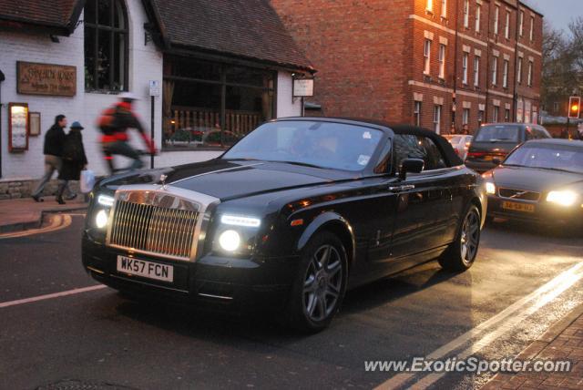 Rolls Royce Phantom spotted in Oxford, United Kingdom