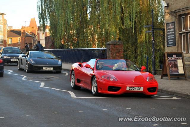 Ferrari 360 Modena spotted in Oxford, United Kingdom