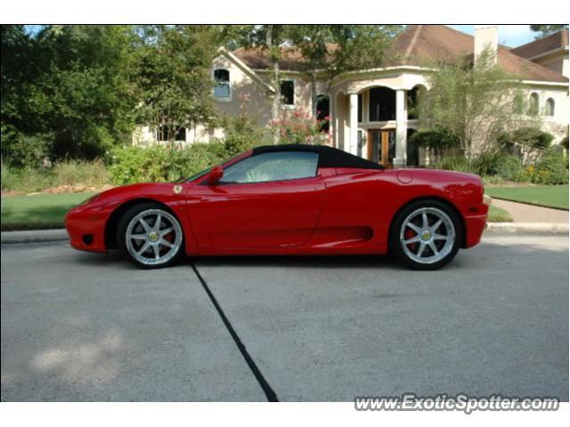 Ferrari 360 Modena spotted in Cypress, Florida