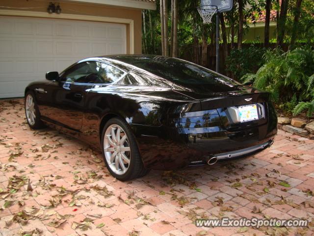 Aston Martin DB9 spotted in BRADENTON, Florida