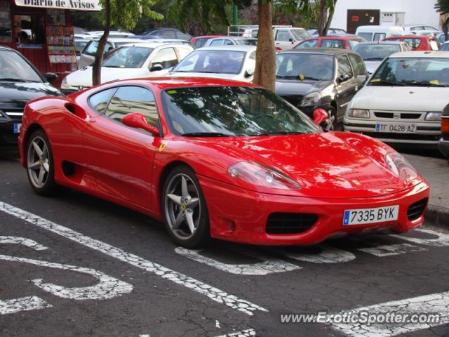 Ferrari 360 Modena spotted in Tenerife, Spain