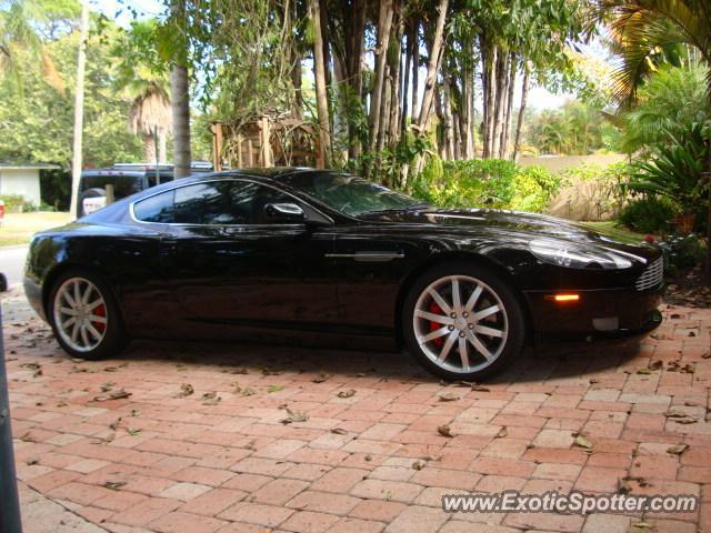 Aston Martin DB9 spotted in BRADENTON, Florida
