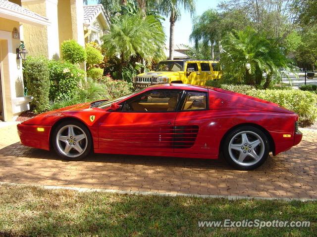 Ferrari Testarossa spotted in WEST [ALM BEACH, Florida