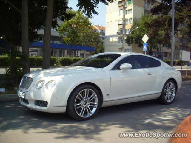 Bentley Continental spotted in Sofia, Bulgaria