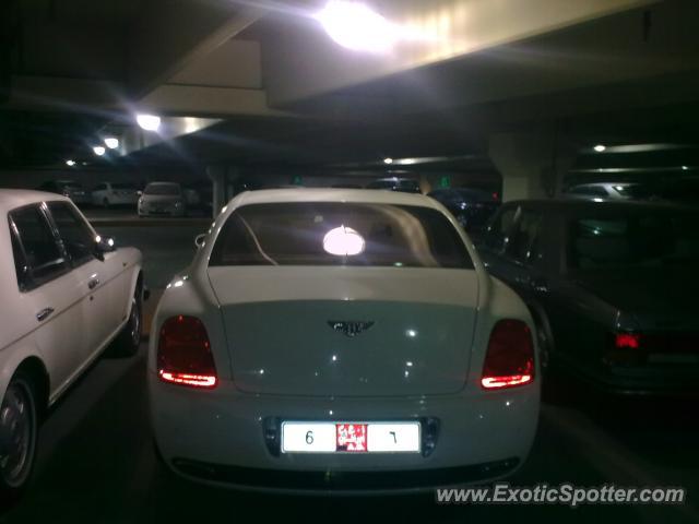 Bentley Continental spotted in ABU DHABI, United Arab Emirates