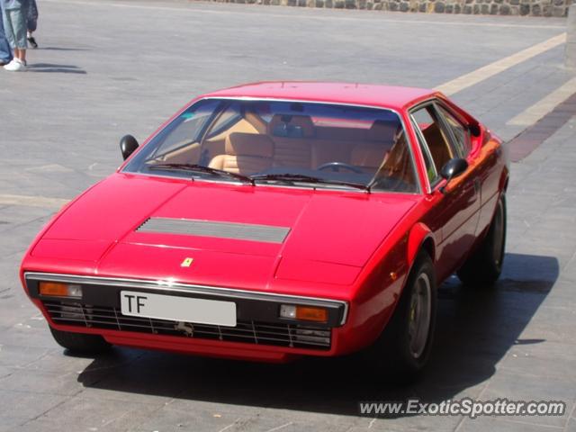 Ferrari 308 GT4 spotted in Tenerife, Spain