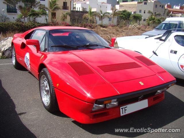 Ferrari 288 GTO spotted in Tenerife, Spain