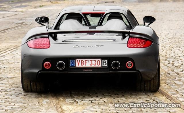 Porsche Carrera GT spotted in Liege, Belgium