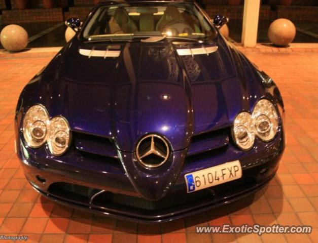Mercedes SLR spotted in Empuriabrava, Spain