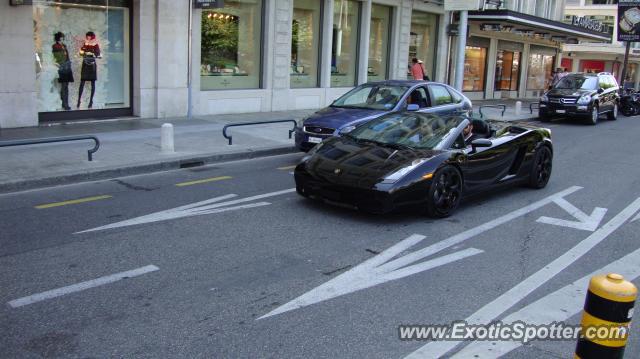 Lamborghini Gallardo spotted in Geneva, Switzerland