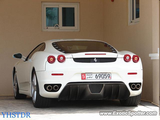 Ferrari F430 spotted in Abu Dhabi, United Arab Emirates