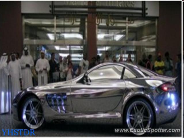 Mercedes SLR spotted in Dubai, United Arab Emirates