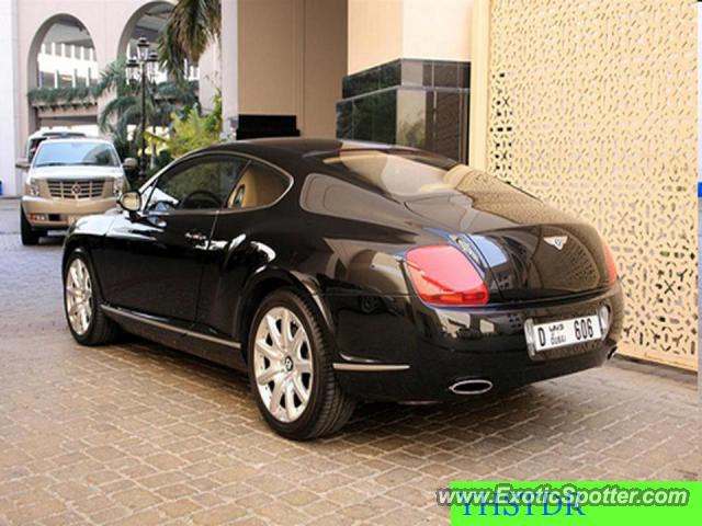 Bentley Continental spotted in Dubai, United Arab Emirates
