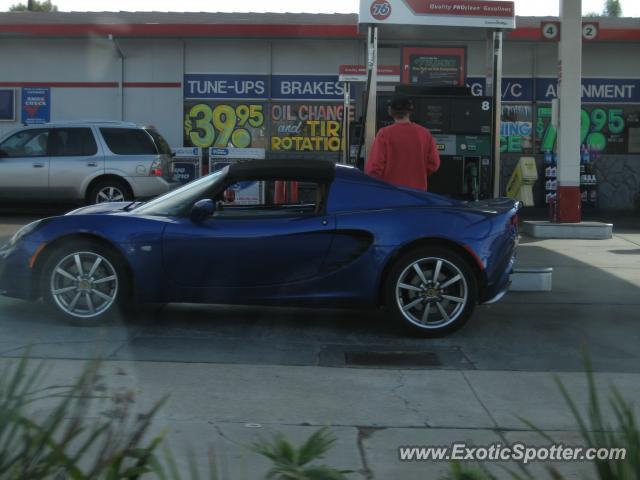 Lotus Elise spotted in La jolla, California