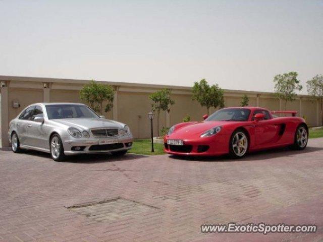Porsche Carrera GT spotted in Abu Dhabi, United Arab Emirates