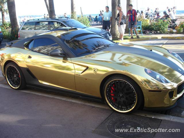 Ferrari 599GTB spotted in Cannes, France