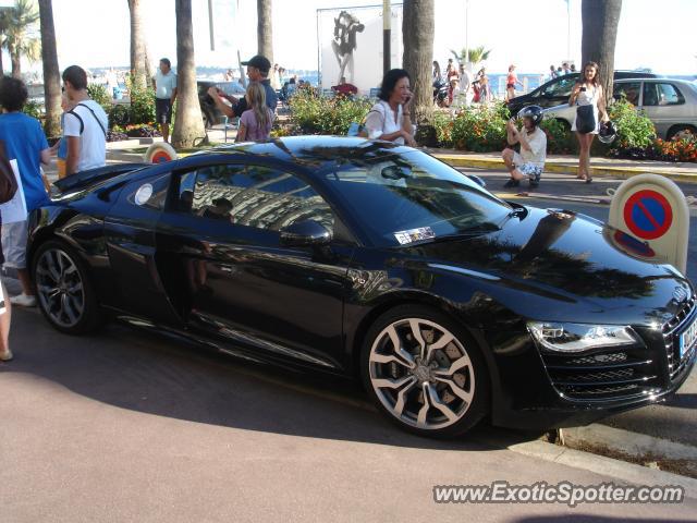 Audi R8 spotted in Cannes, France