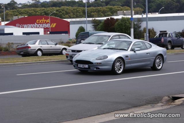Aston Martin DB7 spotted in Dunedin, New Zealand