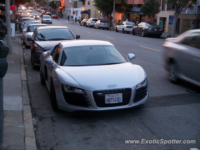 Audi R8 spotted in San Francisco, California