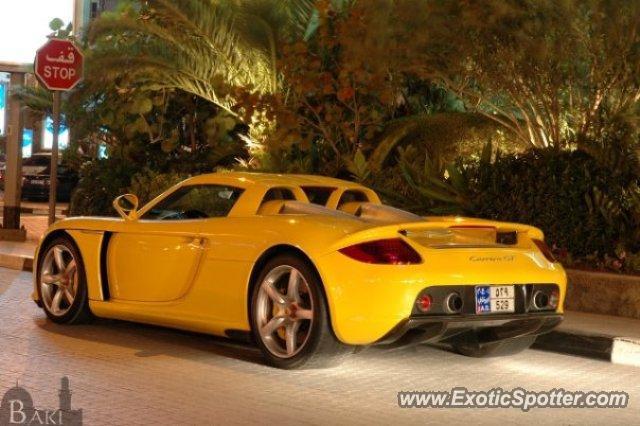 Porsche Carrera GT spotted in ABU DHABI, United Arab Emirates