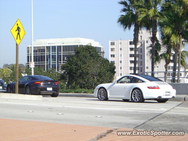 Aston Martin DB9 spotted in Newport Beach, California
