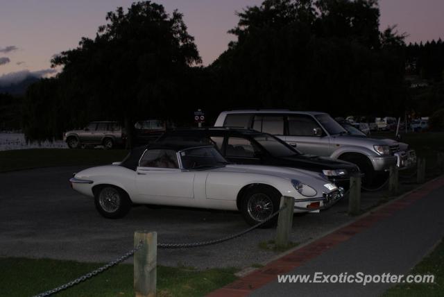 Jaguar E-Type spotted in Wanaka, New Zealand