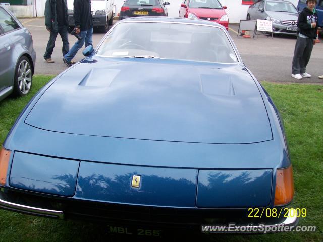 Ferrari Daytona spotted in Castle combe, United Kingdom
