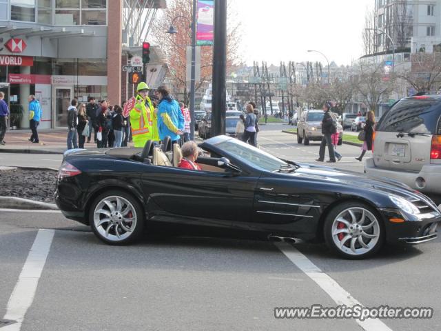 Mercedes SLR spotted in Vancouver BC, Canada