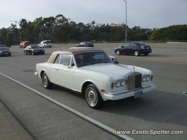 Rolls Royce Corniche spotted in Newport Beach, California