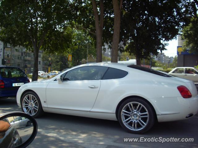 Bentley Continental spotted in Sofia, Bulgaria
