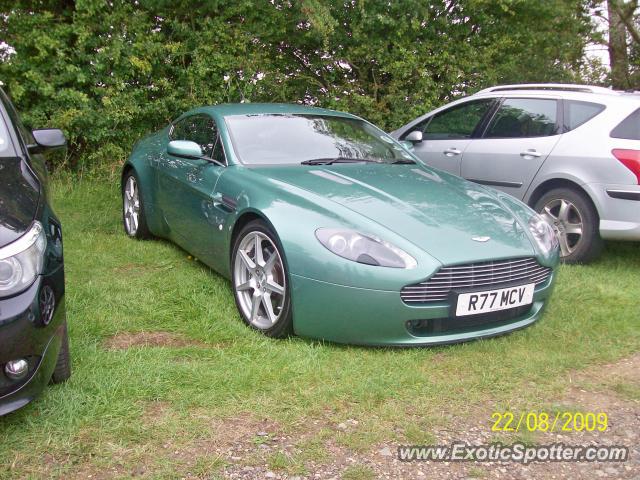 Aston Martin DB9 spotted in Castle coombe, United Kingdom