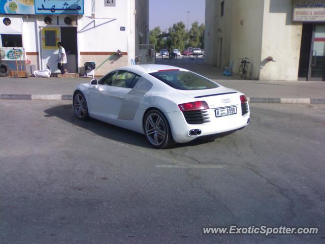 Audi R8 spotted in Dubai, United Arab Emirates