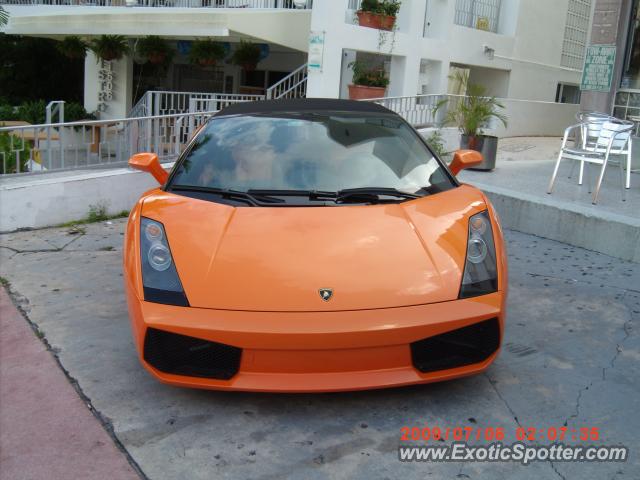 Lamborghini Gallardo spotted in South Beach, Florida, Florida