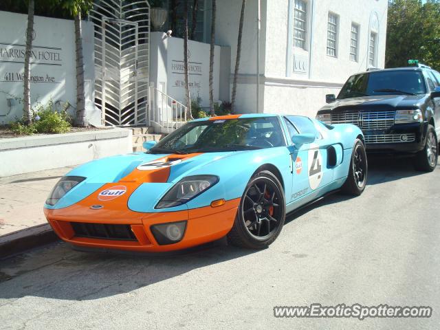 Ford GT spotted in Miami beach, United States
