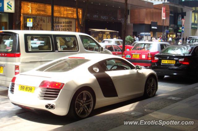 Audi R8 spotted in Hong Kong, China