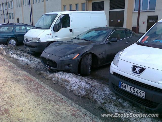 Maserati GranTurismo spotted in Mielec, Poland