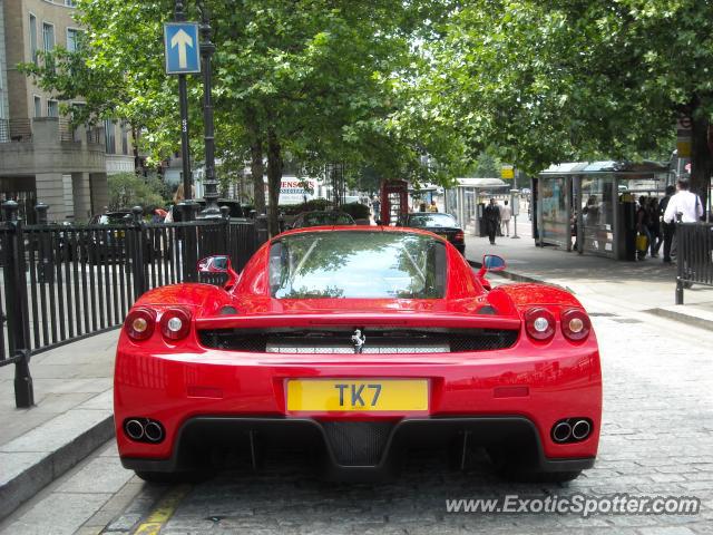 Ferrari Enzo spotted in London, UK, United Kingdom