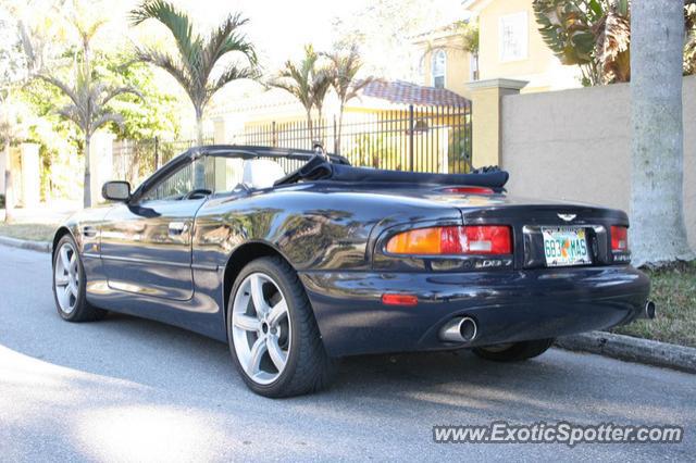 Aston Martin DB7 spotted in PALM BEACH, Florida