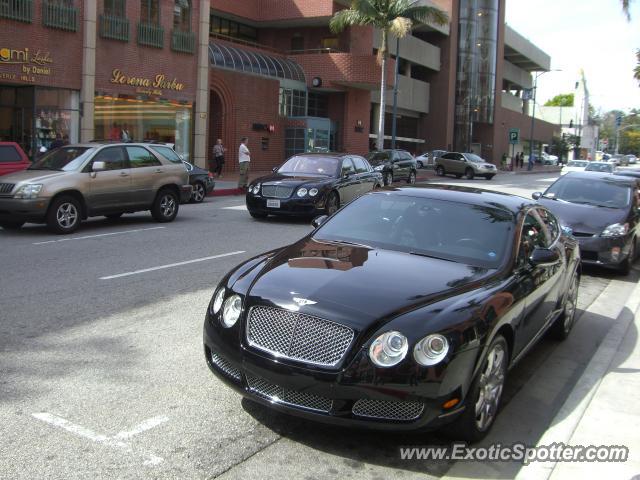 Bentley Continental spotted in Beverly Hills, California