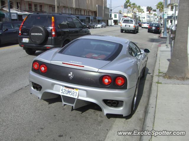 Ferrari 360 Modena spotted in Beverly Hills, California