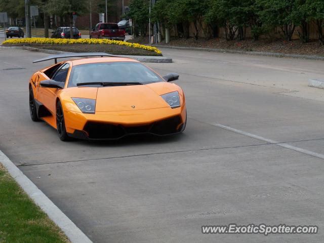 Lamborghini Murcielago spotted in Houston, Texas