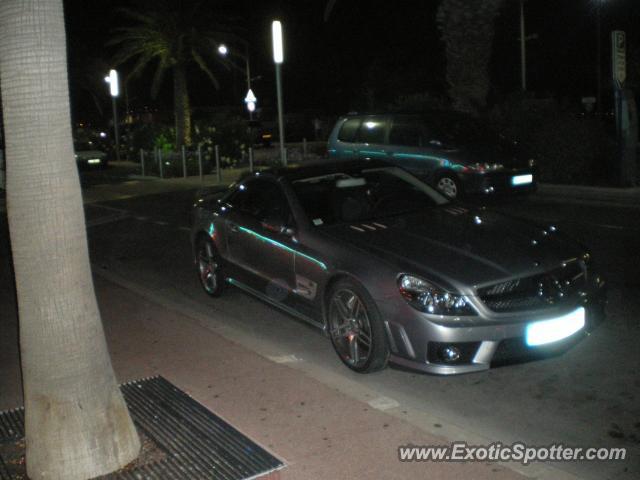 Mercedes SL 65 AMG spotted in Near from St Tropez, France