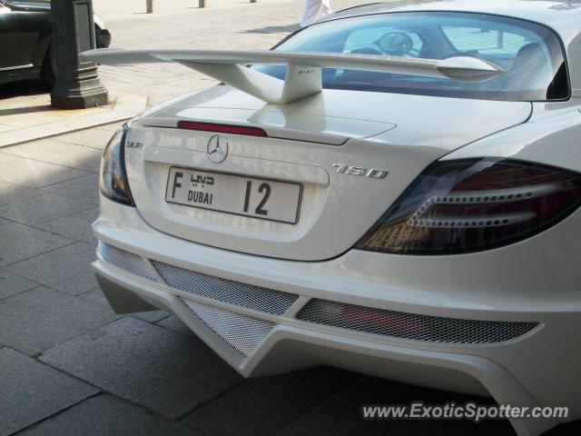 Mercedes SLR spotted in Paris, France