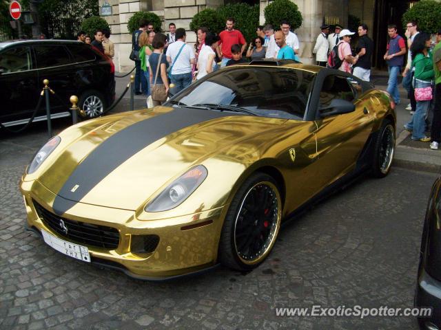 Ferrari 599GTB spotted in Paris, France