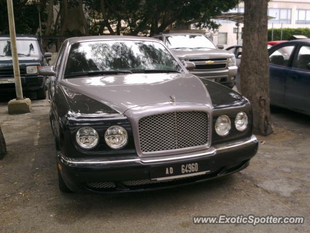 Bentley Arnage spotted in Beirut, Lebanon