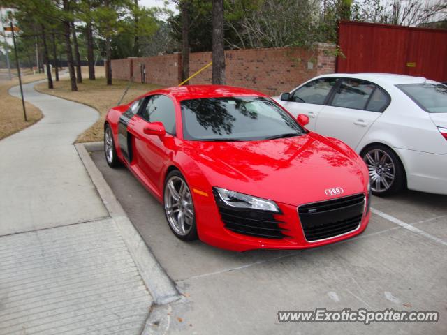 Audi R8 spotted in Katy, Texas