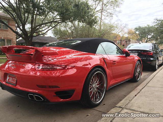 Porsche 911 Turbo spotted in Houston, Texas