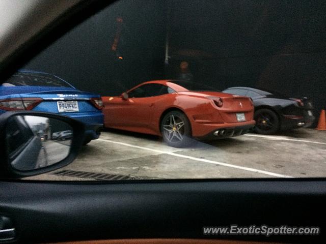 Ferrari California spotted in Guatemala City, Guatemala